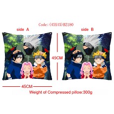 Naruto double side pillow