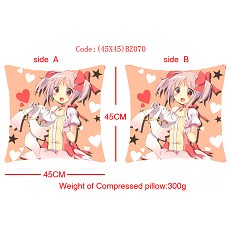 Mahou shoujo double sides pillow(45X45CM)