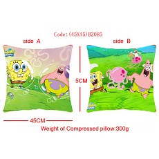 Spongebob double sides pillow(45X45CM)