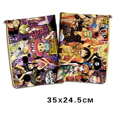 One piece documents pouch