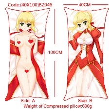 Fate stay night double sides pillow(40X100CM)
