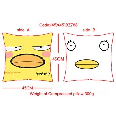Cartoon double sides pillow(45X45CM)