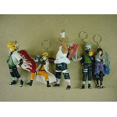 Naruto anime doll key chains