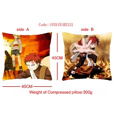 Naruto double sides pillow(45X45CM)