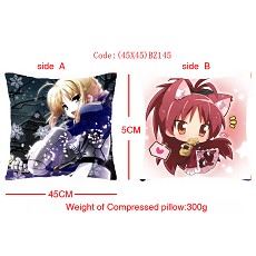 Fate stay night double sides pillow(45x45CM)