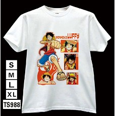 One piece anime T-shirt TS988