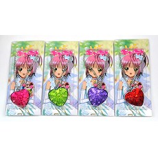 Shugo chara heart-shaped necklaces(4pcs a set)