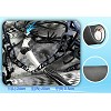 Black rock shooter mouse pad