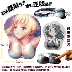 Fate stay night SABER 3D mouse pad