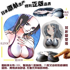One piece 3D mouse pad
