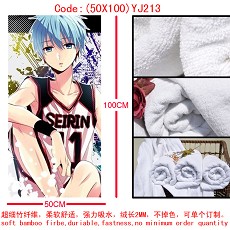 Kuroko no Basuke bath towel 50X100 YJ213