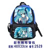 Hatsune Miku anime canvas backpack