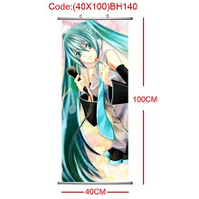 Hatsune Miku wallscroll(40X100)BH140