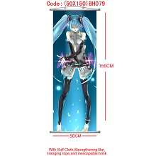Hatsune Miku wallscroll(50X150)BH079