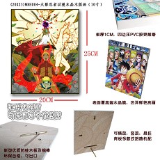 Naruto woodblock print(20X25)MBH004
