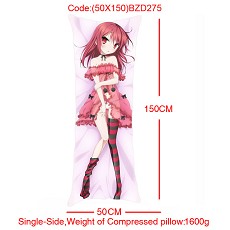 The anime girl single side pillow(50X150)BZD275