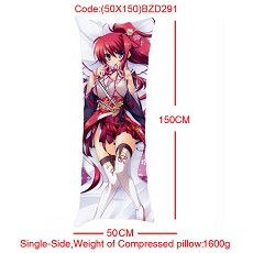 The anime girl single side pillow(50X150)BZD291