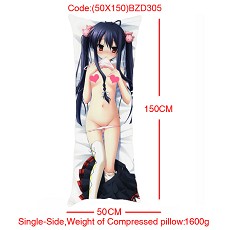 The anime girl single side pillow(50X150)BZD305
