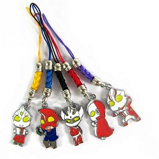 Ultraman phone straps set