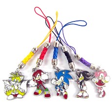 Sonic N phone straps set