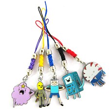 Adventure time phone straps set