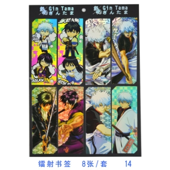 Gintama bookmarks(8pcs a set)