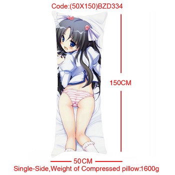 The anime girl single side pillow(50X150)BZD334
