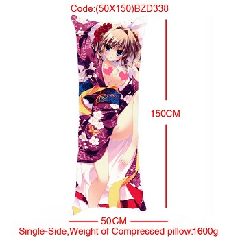 The anime girl single side pillow(50X150)BZD338