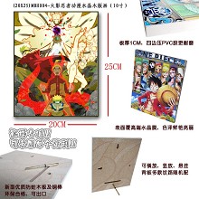 Naruto woodblock print(20X25)MBH004