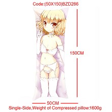 The anime girl single side pillow(50X150)BZD286