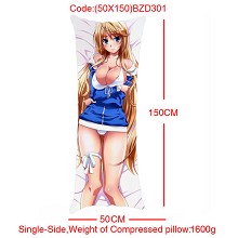 The anime girl single side pillow(50X150)BZD301