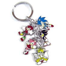 Sonic N key chain