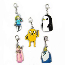 Adventure time key chains set