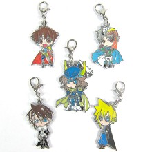 Final Fantasy key chains set