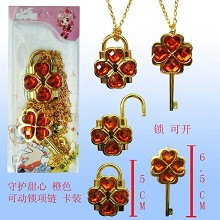 Shugo chara lovers necklaces(orange)