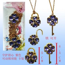 Shugo chara lovers necklaces(purple)