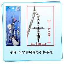 Fate stay night phone strap