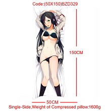 The anime girl single side pillow(50X150)BZD329