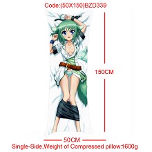 The anime girl single side pillow(50X150)BZD339