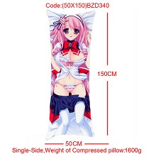 The anime girl single side pillow(50X150)BZD340
