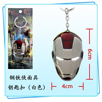 Iron Man mask key chain