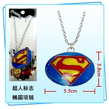 Superman necklace