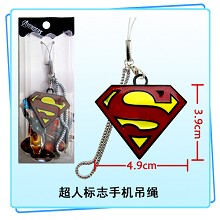 Superman phone strap