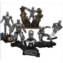Iron Man figures(6pcs a set)