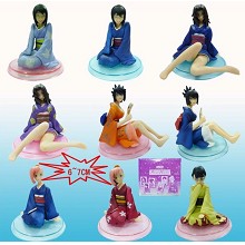 MH Naruto anime figures(9pcs a set)