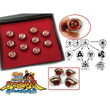 Naruto rings(10pcs a set)