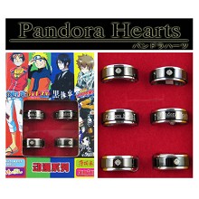 Pandora Hearts rings(6pcs a set)