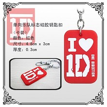 One Direction key chain