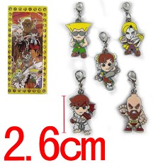 Street Fighter key chains