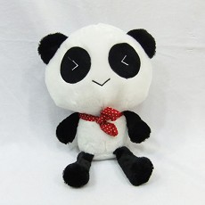 10inches panda plush doll